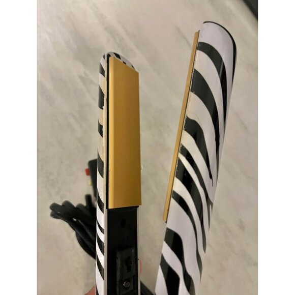 Chi Flat Iron High Temperature Straightener Zebra Print - Picture 3 of 5